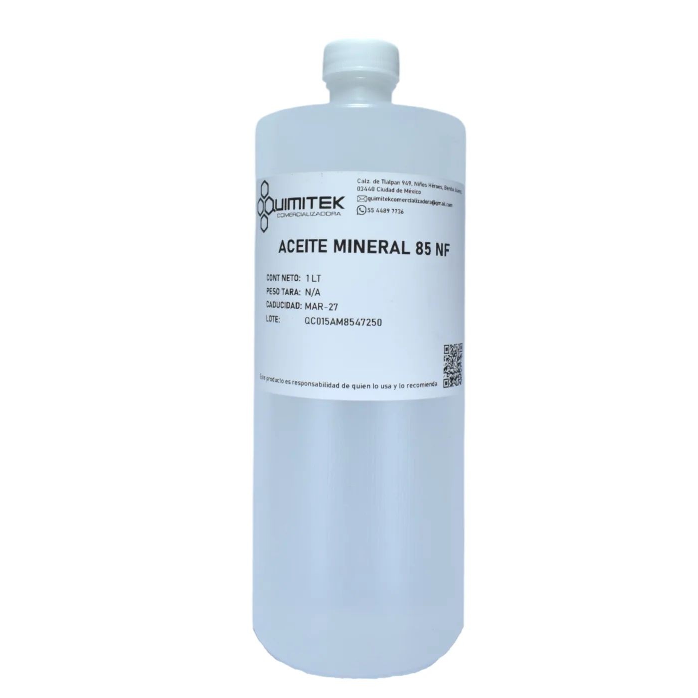 Aceite Mineral 85 NF