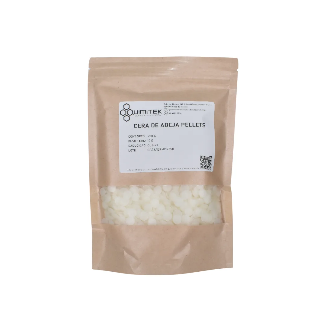 Cera de Abeja Blanca Pellets